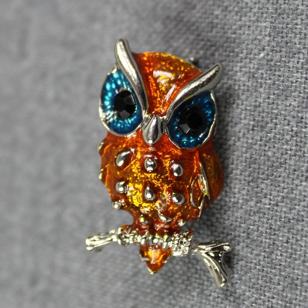 Owl Brooch